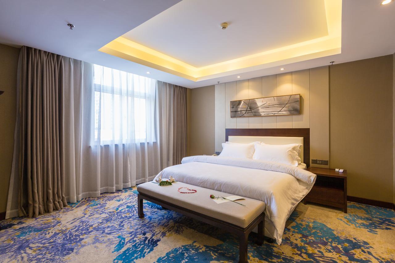 Metropolo Jinjiang Xuzhou Railway Station Suning Plaza Chudu Hotell Exteriör bild