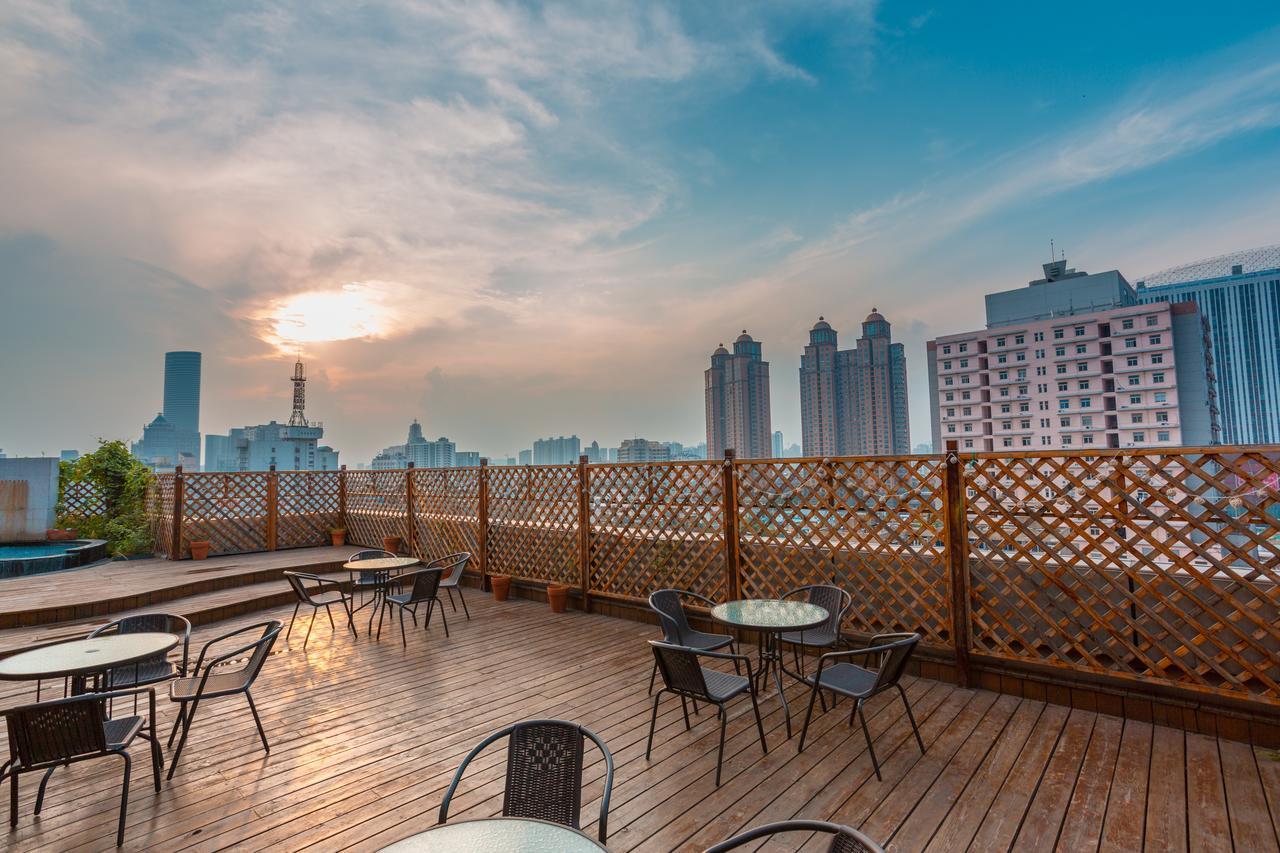 Metropolo Jinjiang Xuzhou Railway Station Suning Plaza Chudu Hotell Exteriör bild