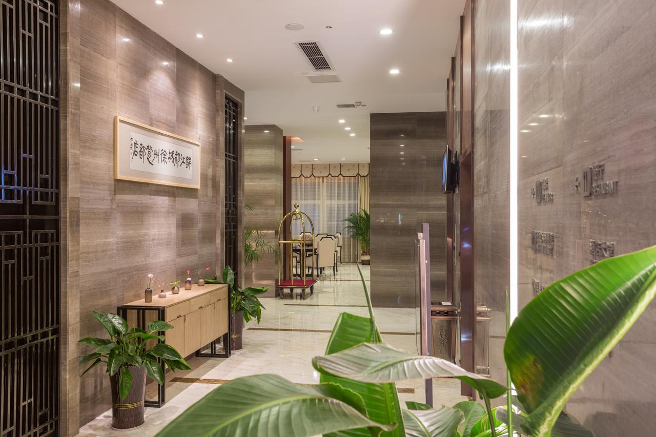 Metropolo Jinjiang Xuzhou Railway Station Suning Plaza Chudu Hotell Exteriör bild