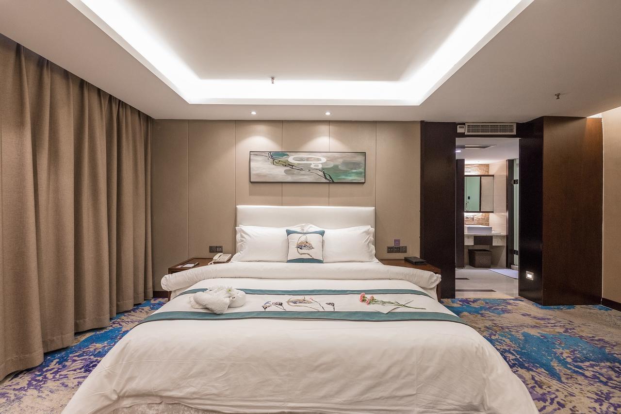Metropolo Jinjiang Xuzhou Railway Station Suning Plaza Chudu Hotell Exteriör bild