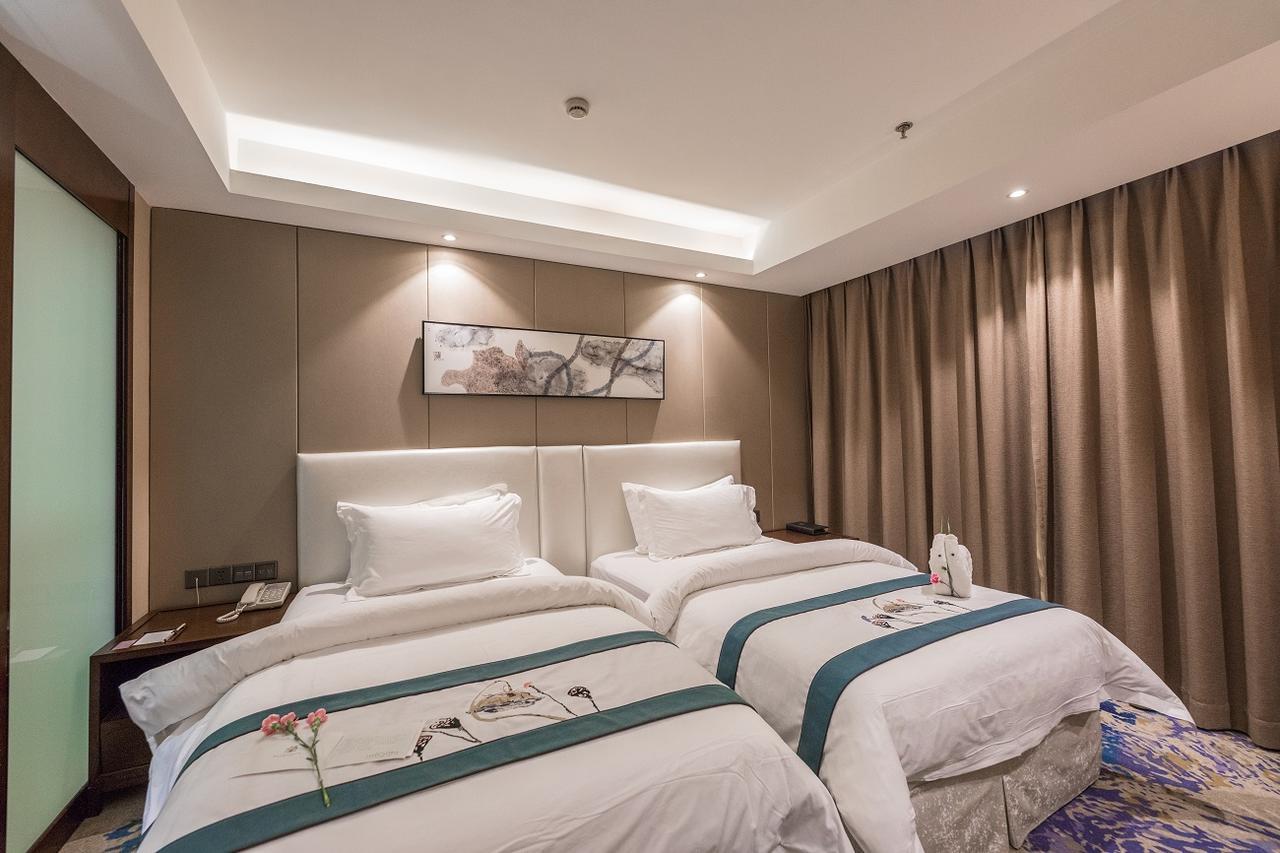 Metropolo Jinjiang Xuzhou Railway Station Suning Plaza Chudu Hotell Exteriör bild