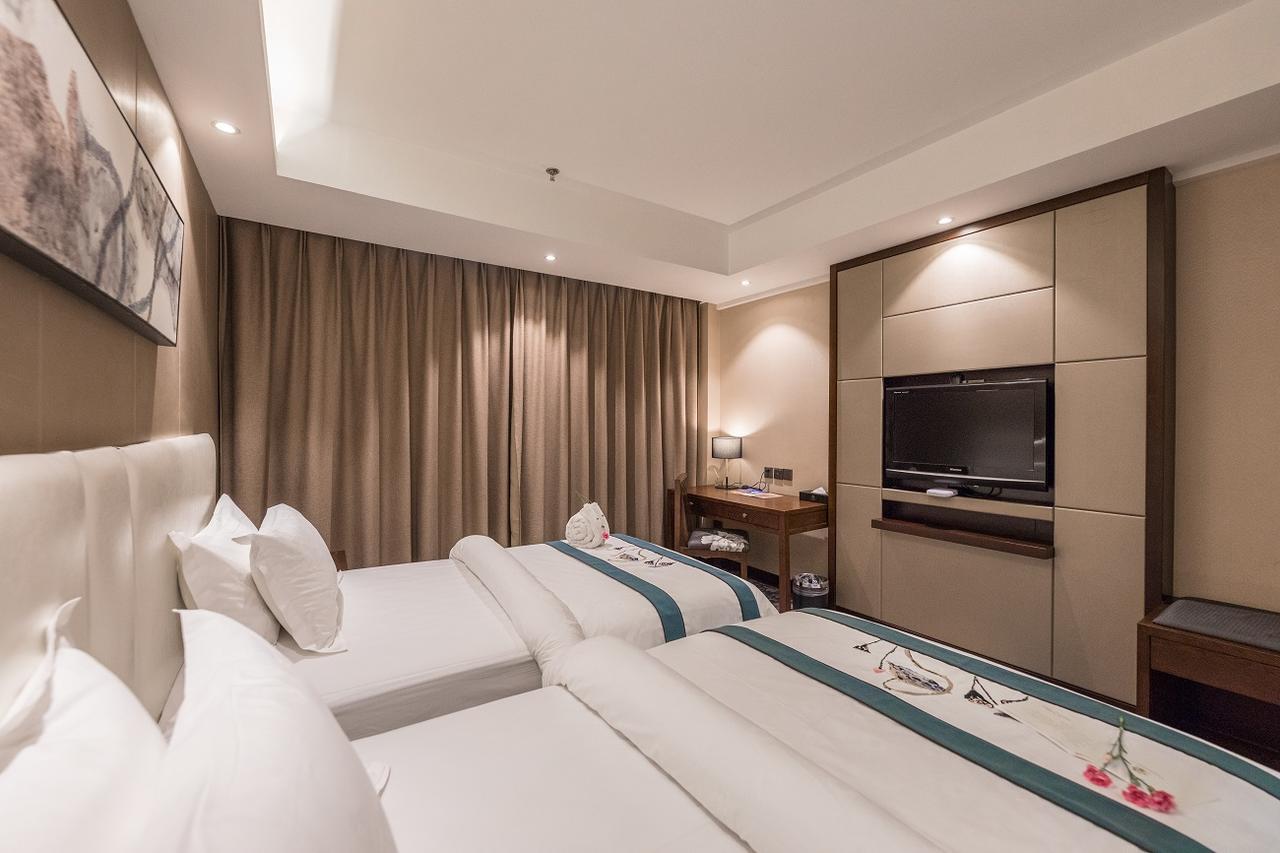 Metropolo Jinjiang Xuzhou Railway Station Suning Plaza Chudu Hotell Exteriör bild